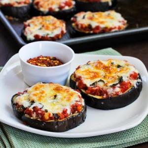 Julia Child's Eggplant Pizza via Kalyn's Kitchen