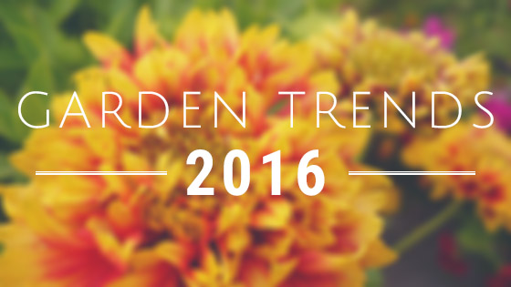 Garden Trends 2016