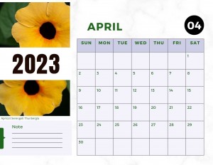 2023 Tried & True Calendar Apr